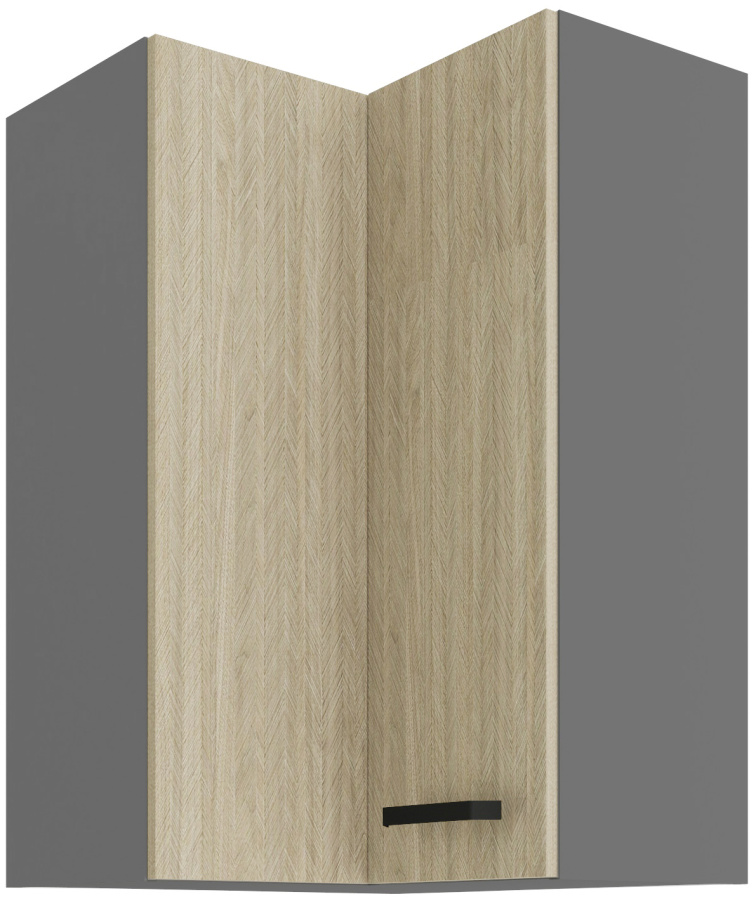 Horní rohová skříňka Scandi 60x60 GN-72 2F (90°)