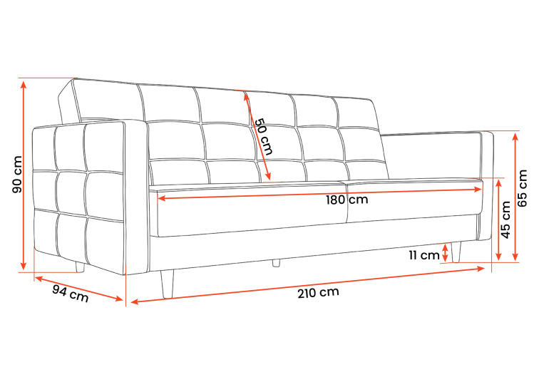 Pohovka Godivo - Norn 86