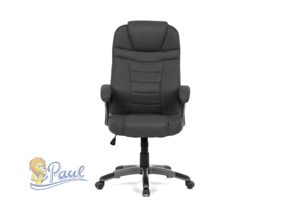 Kancelářské křeslo, houpací mechanismus, černá látka, KA-C713 BK2