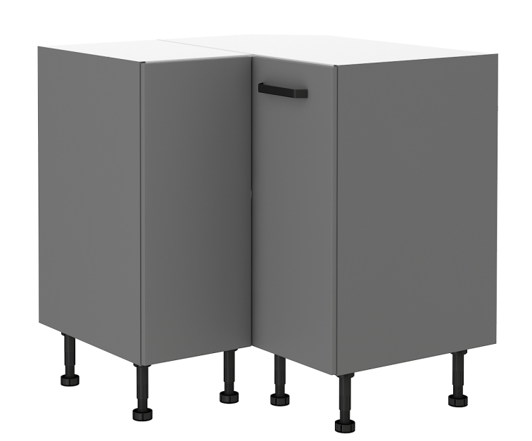 Spodní rohová skříňka Nessa 90x90 DN 2F BB