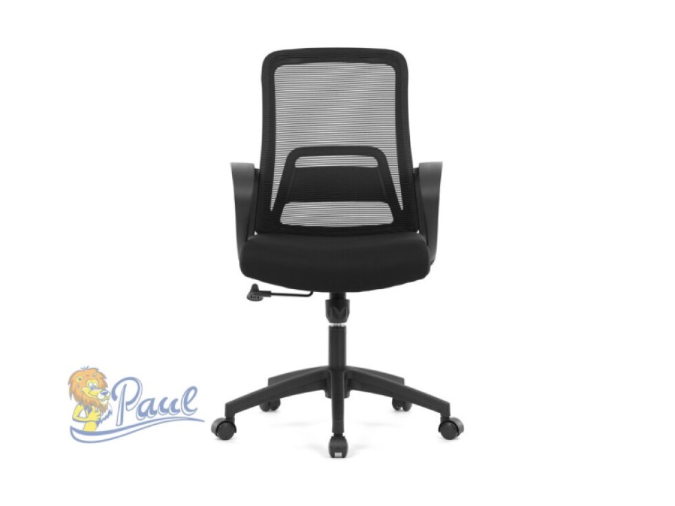 Kancelářská židle, houpací mechanismus, černá síťovina, KA-S3015 BK