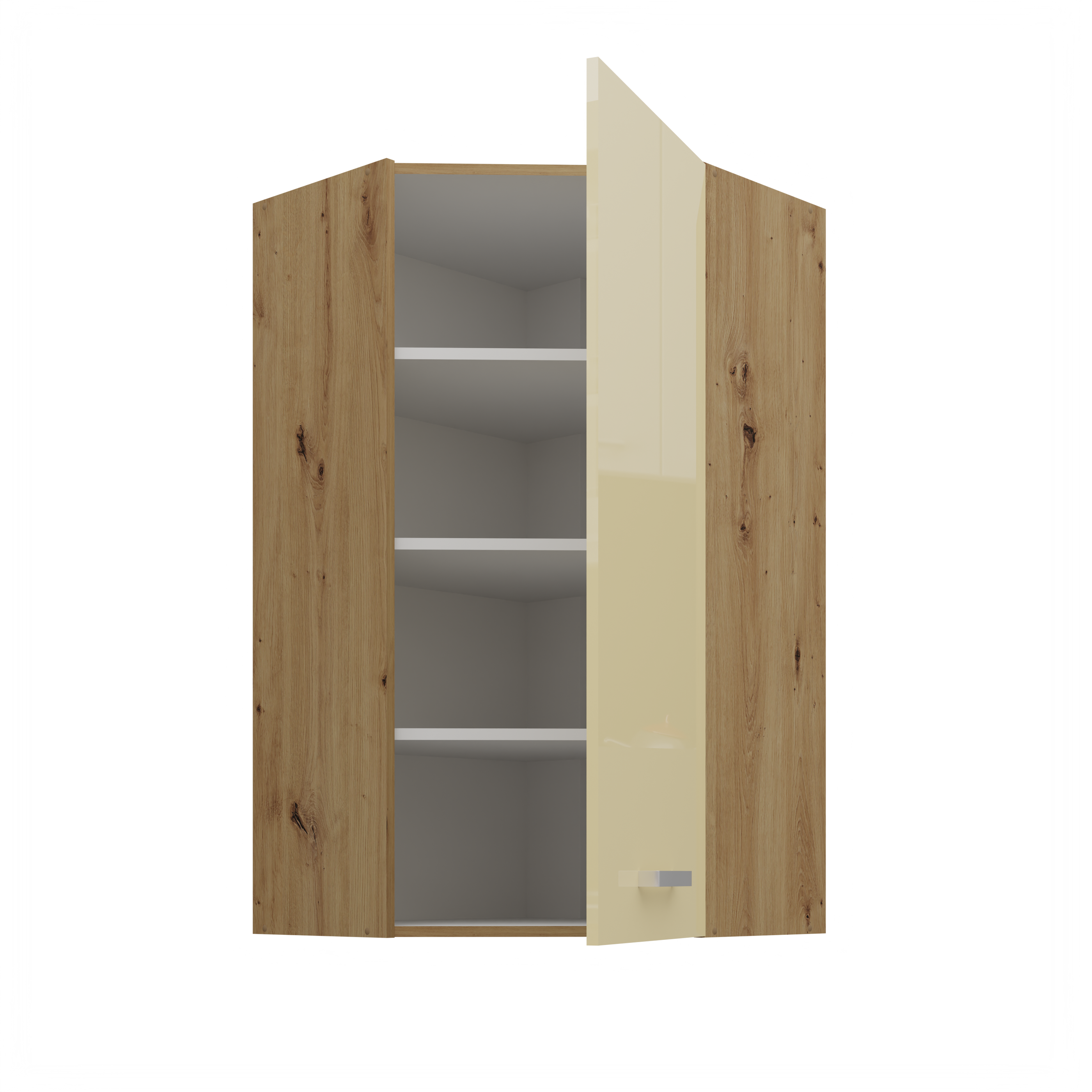 Horní rohová skříňka Artisan 60x60 GN-108 1F (45°)