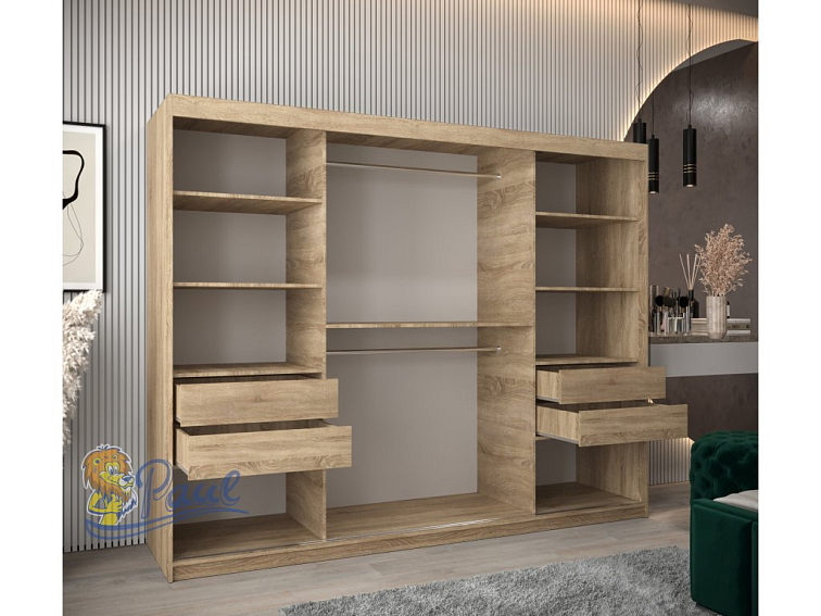 Šatní skříň Abi V2 Economy