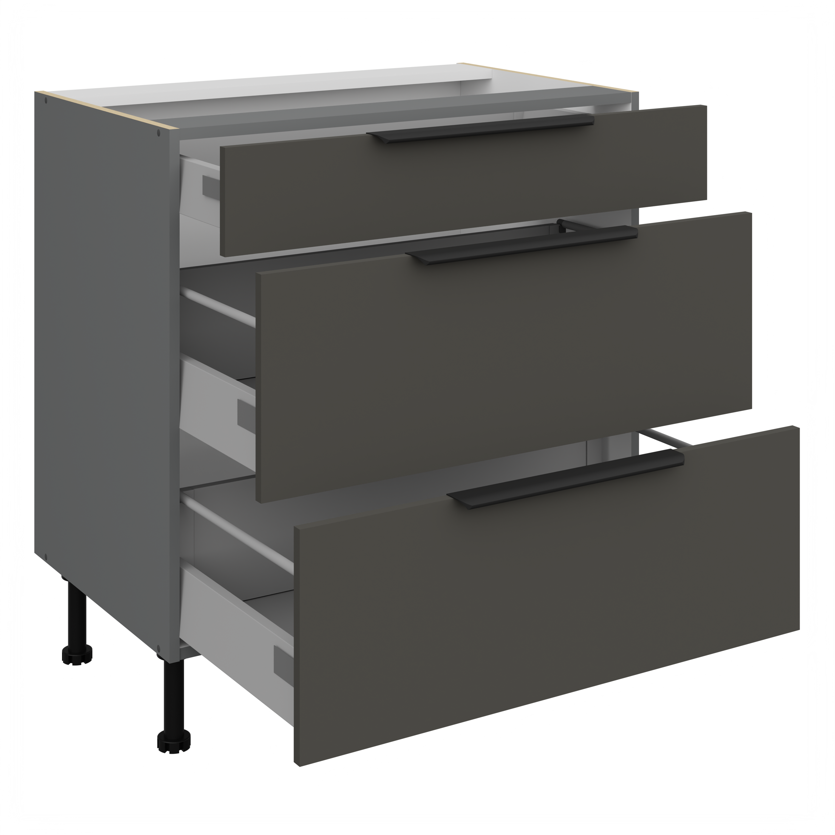 Spodní skříňka Aria ANT 80 D 3S BB - Premium Box