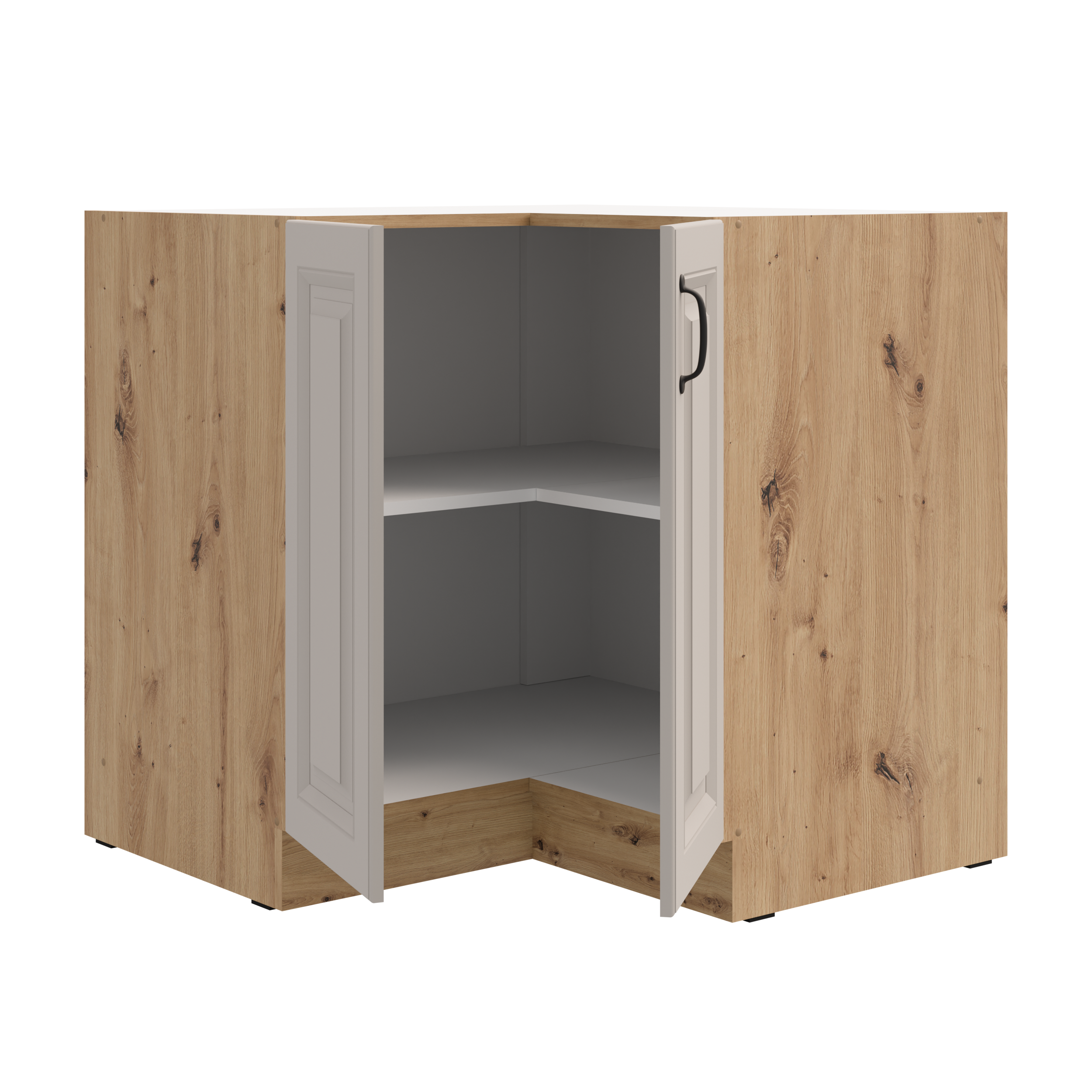 Spodní rohová skříňka Stilo 90x90 DN 2F BB