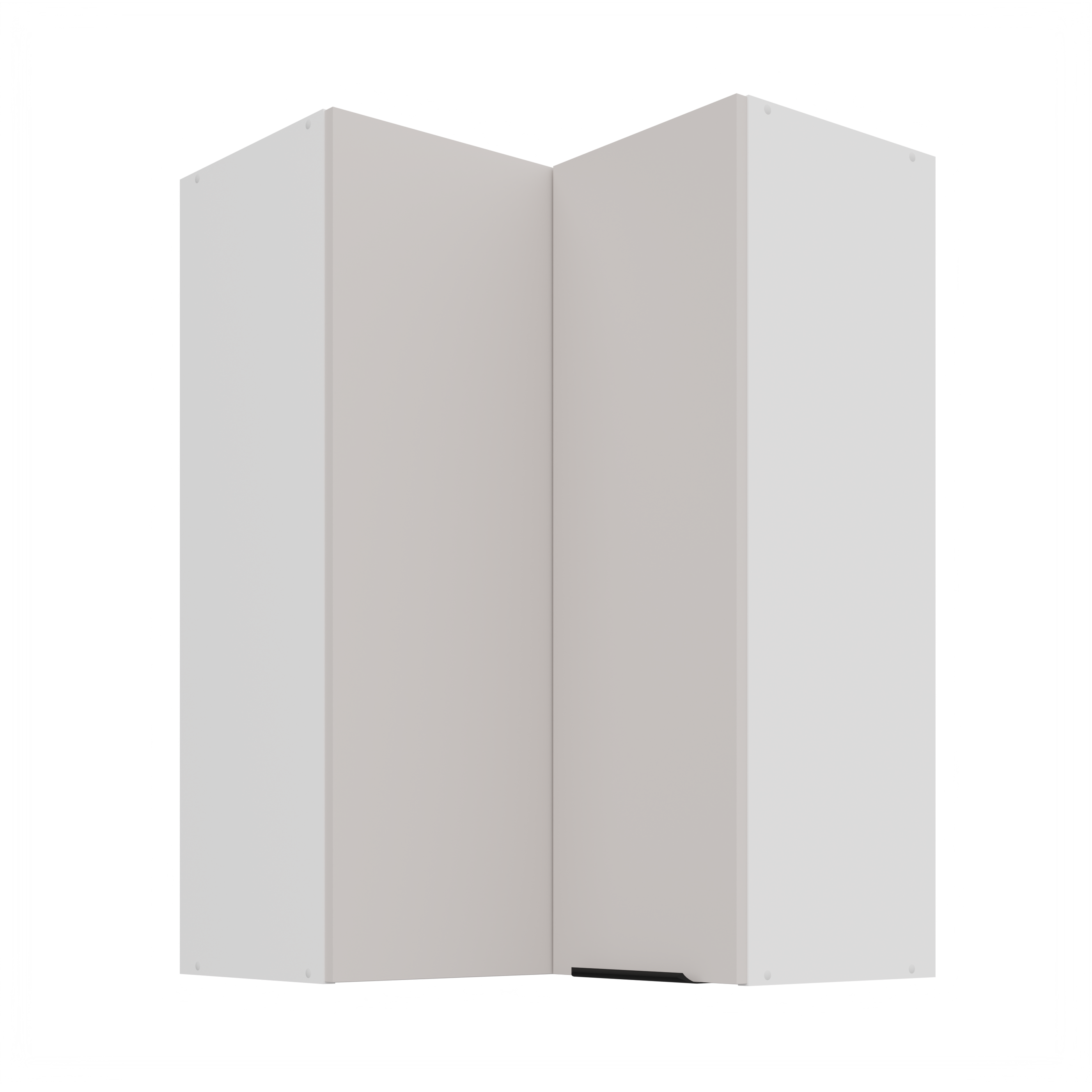 Horní rohová skříňka Como 60x60 GN-90 2F (90°)