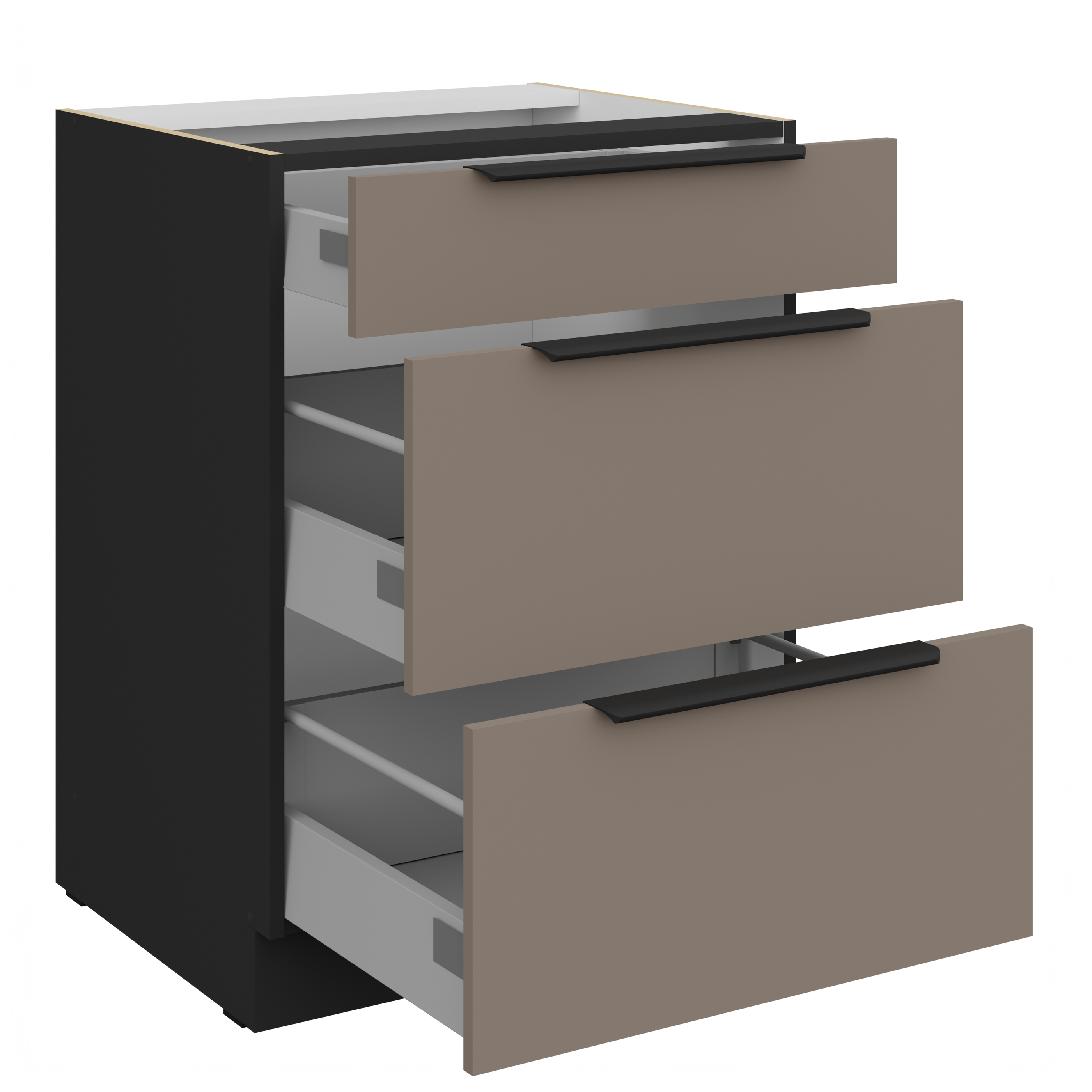 Spodní skříňka Aria 60 D 3S BB - Premium Box