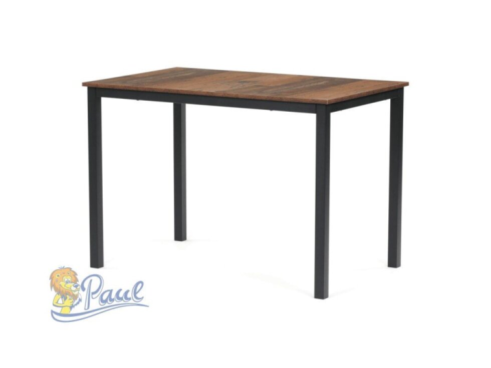 Jídelní stůl 110x70x75cm, mdf, old wood, GDT-202 OLW2