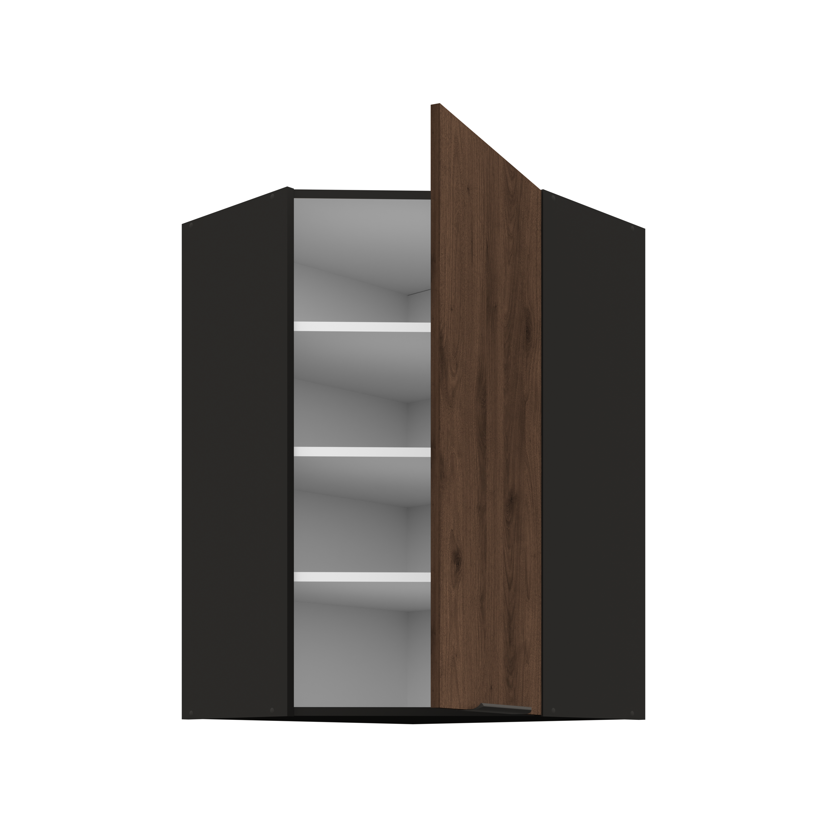 Horní rohová skříňka Monza 60x60 GN-90 1F (45°)