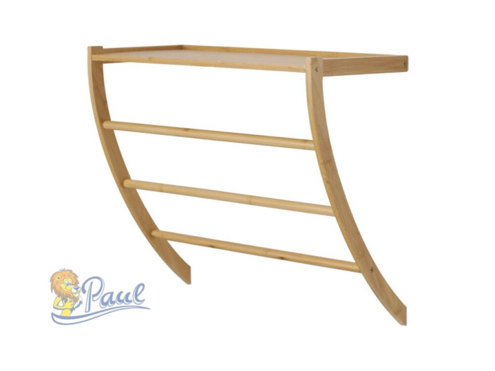 Věšák, bambus, přírodní, DR-B012 NAT