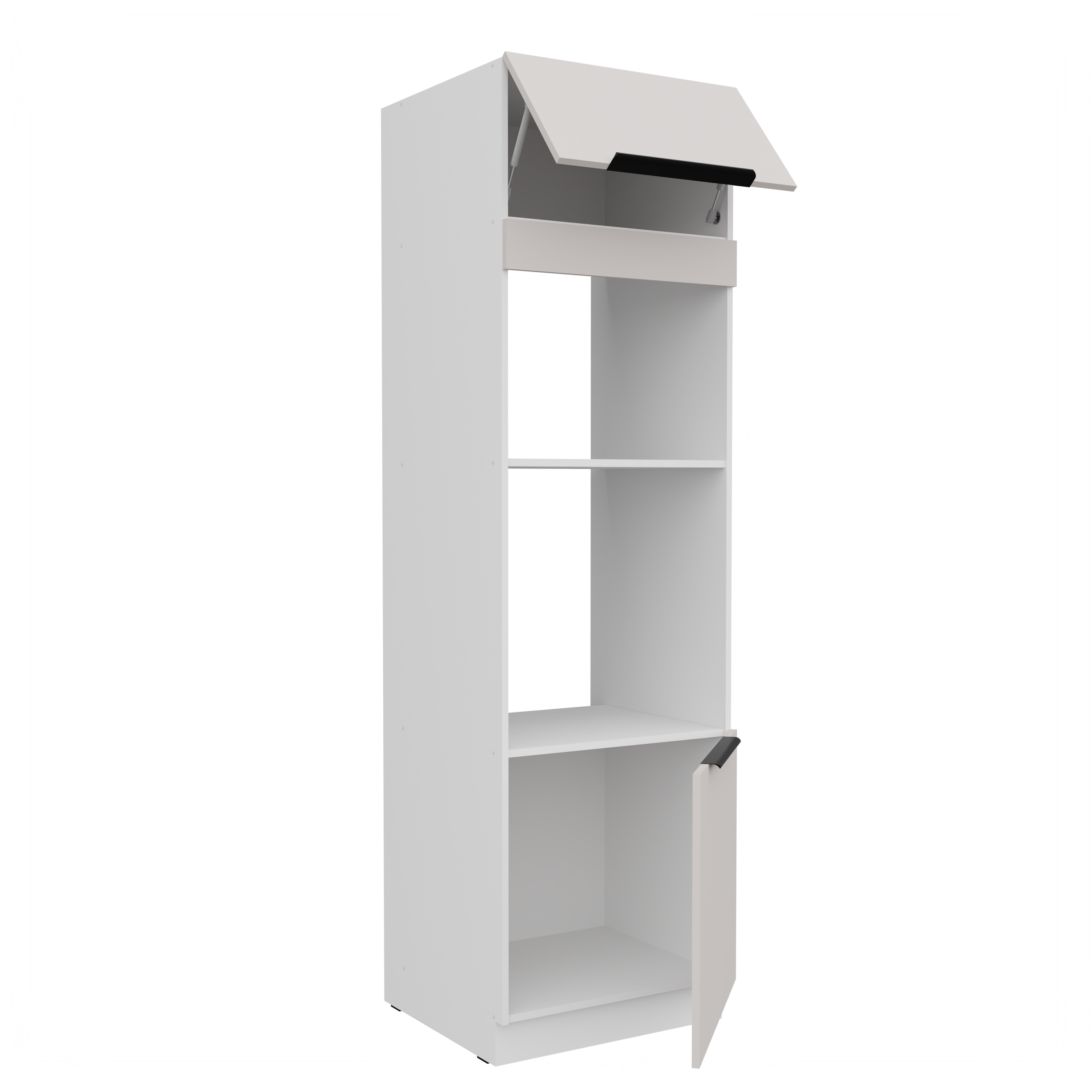 Vysoká skříňka pro vestavnou a mikrovlnou troubu Como 60 DPM-210 2F