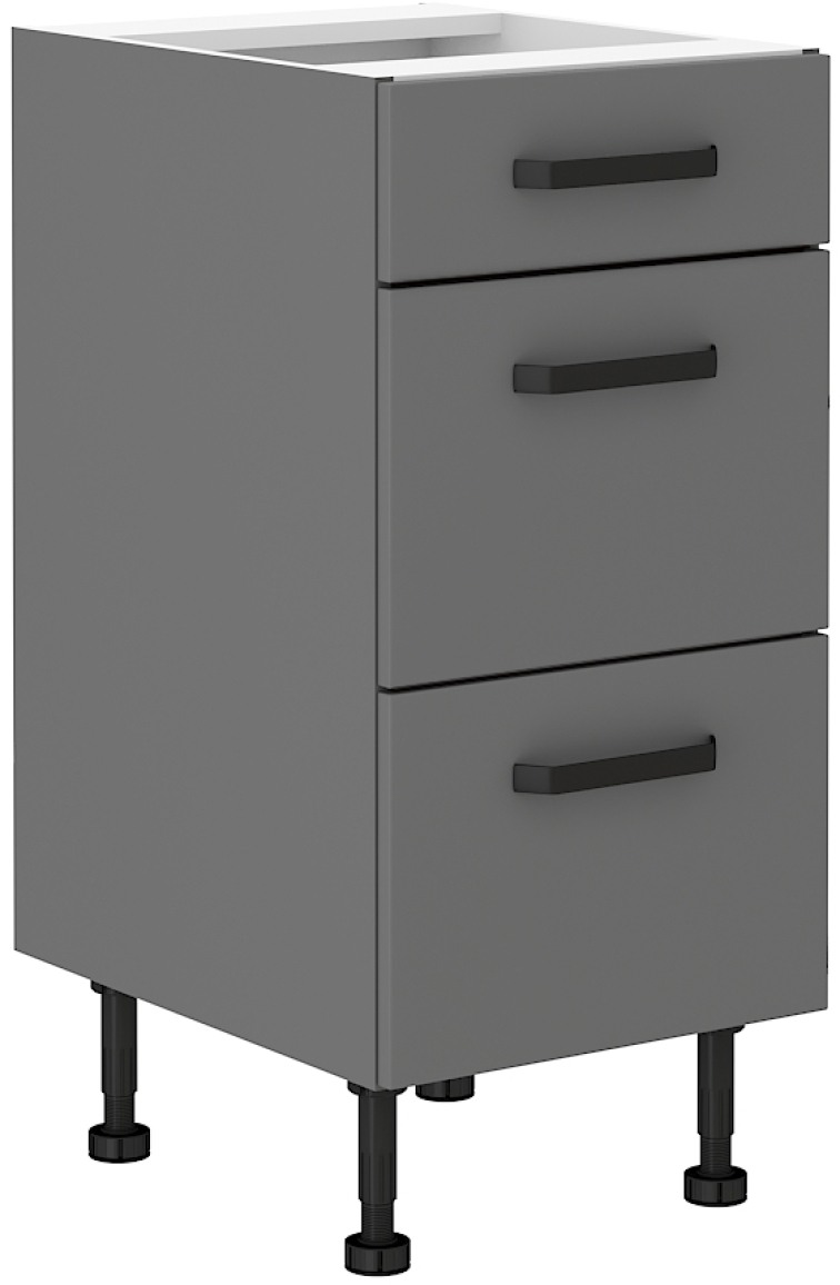 Spodní skříňka Nessa 40 D 3S BB - Premium Box