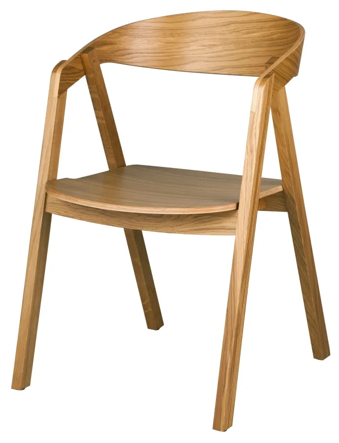 Židle Guru eko dub - masiv