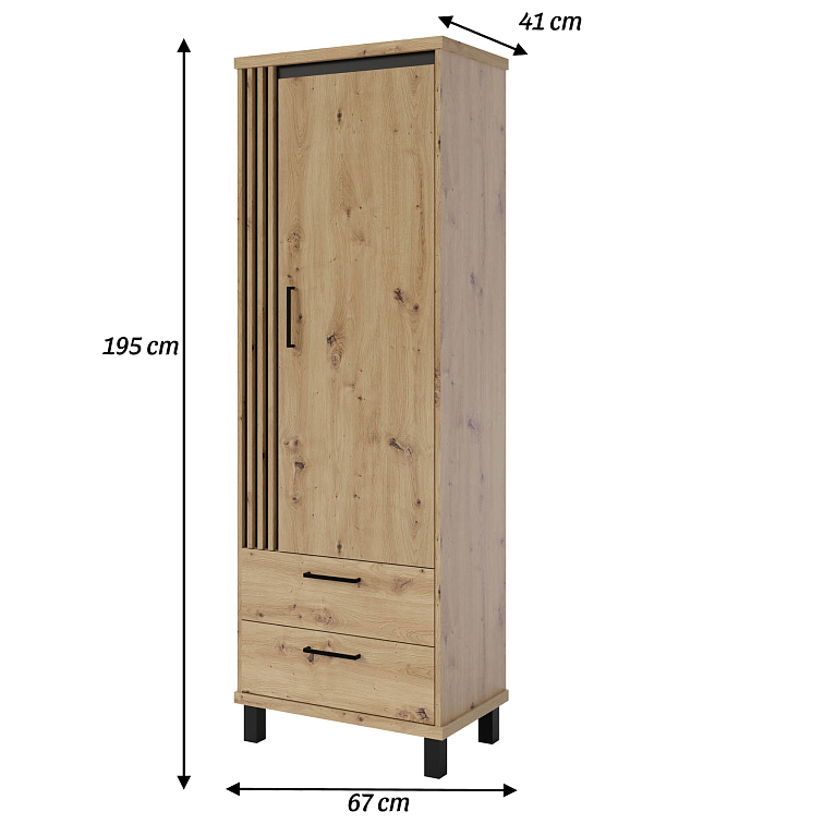 Šatní skříň Nadia ND3