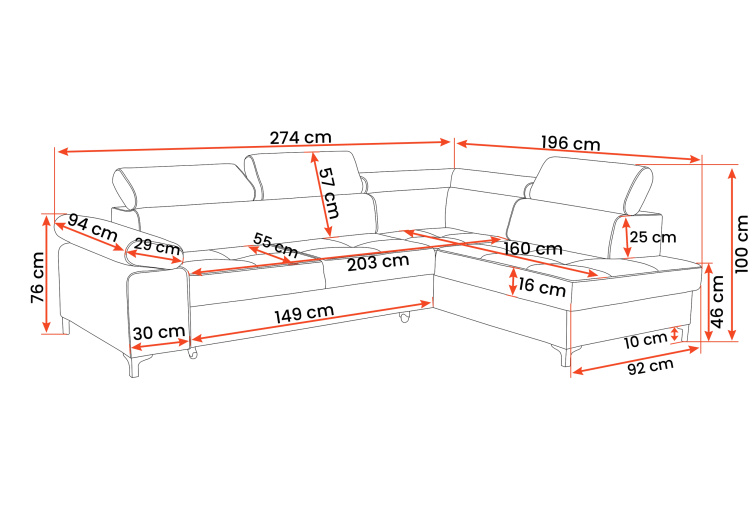 Sedací souprava Madryt - Vena 20
