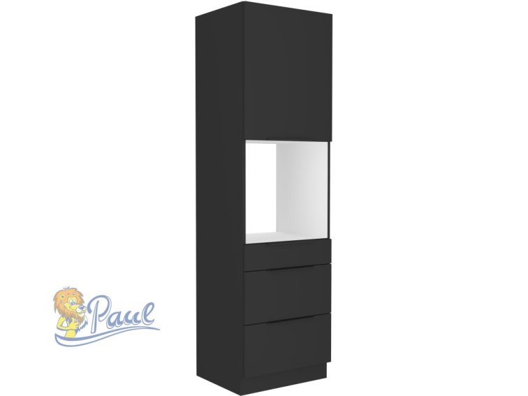 Vysoká skříňka pro vestavnou troubu Siena 60 DPS-210 3S1F - Premium Box