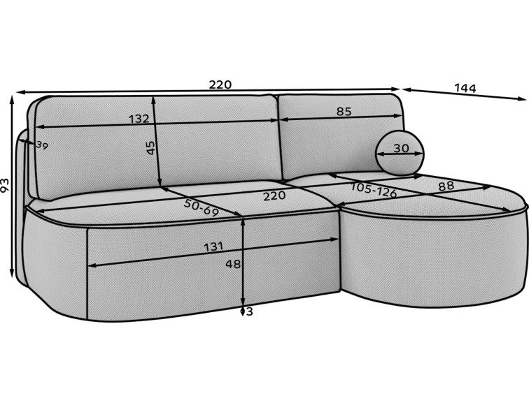 Sedací souprava Livosa