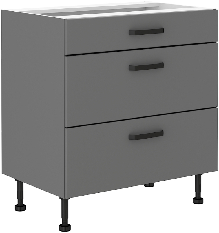 Spodní skříňka Nessa 80 D 3S BB - Premium Box