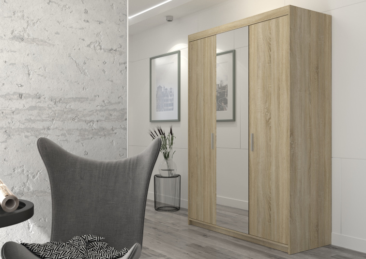 Šatní skříň Elena 3D