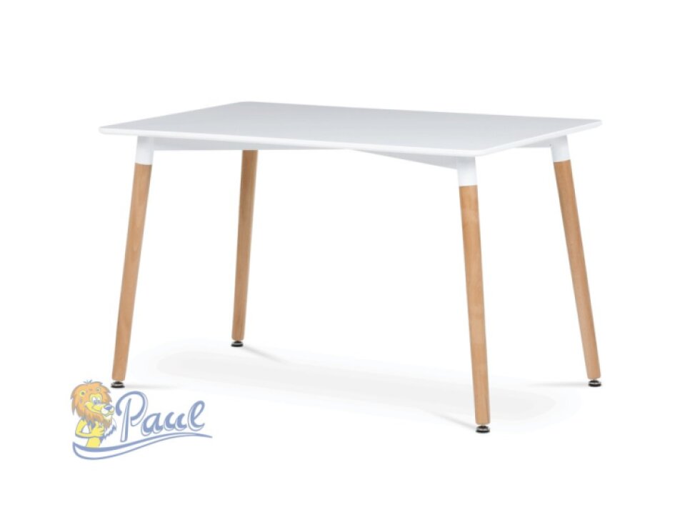 Jídelní stůl 120x80cm, mdf DT-304 WT