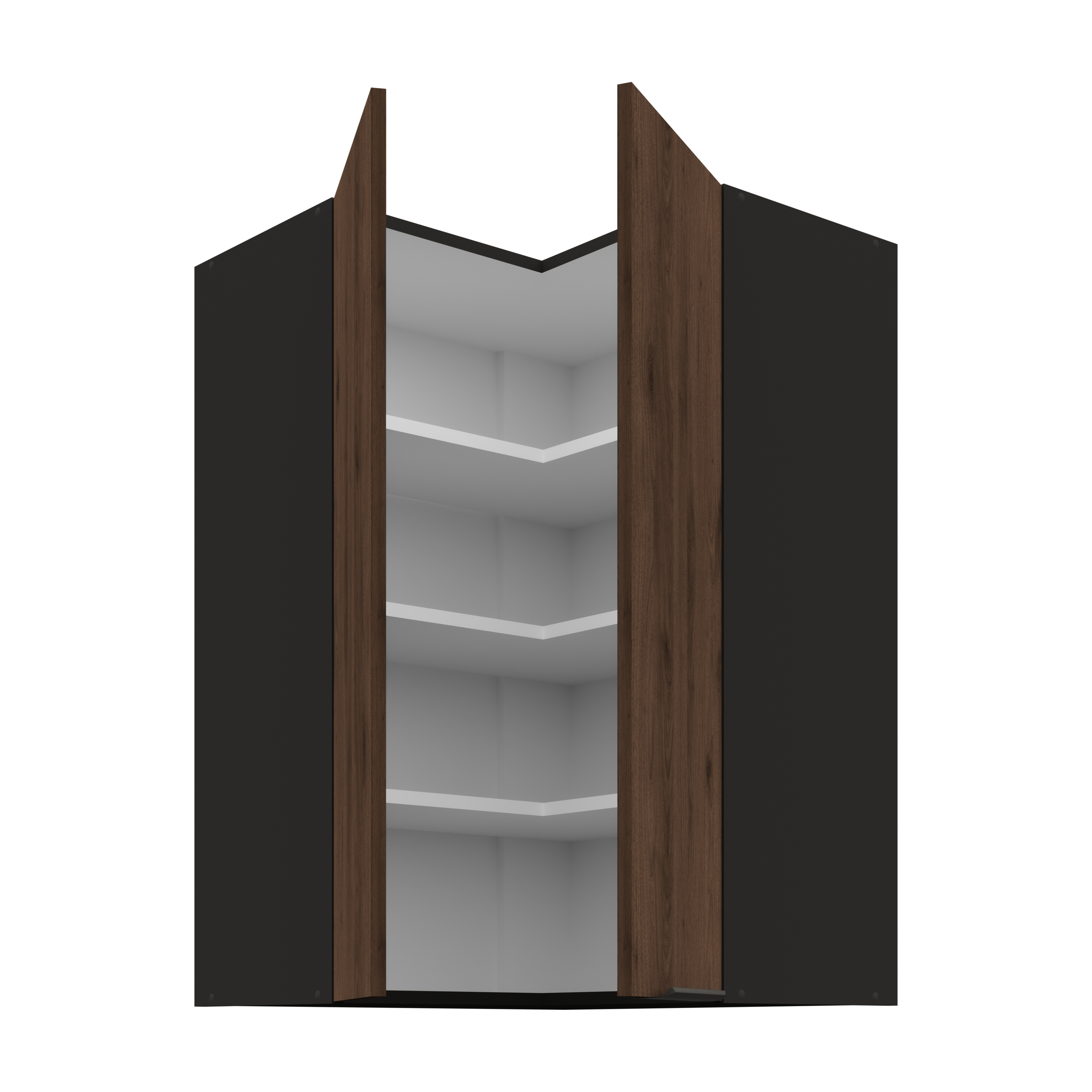 Horní rohová skříňka Monza 60x60 GN-90 2F (90°)
