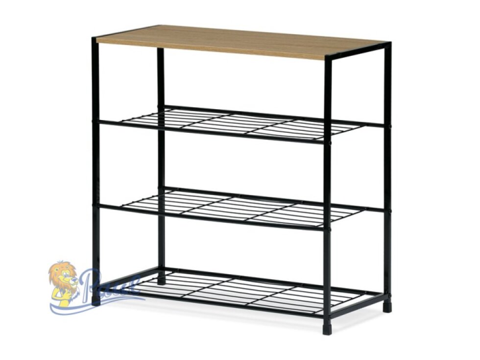 Botník, mdf, hnědá, GD-414 OAK