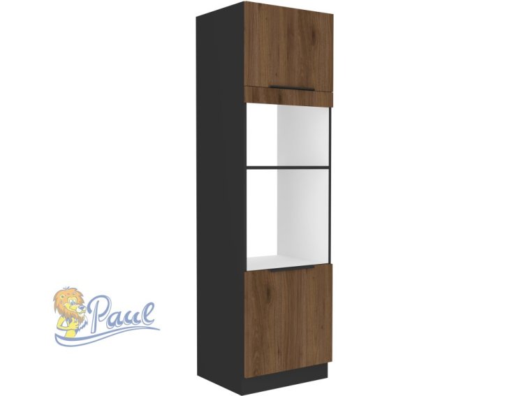 Vysoká skříňka pro vestavnou a mikrovlnou troubu Monza 60 DPM-210 2F