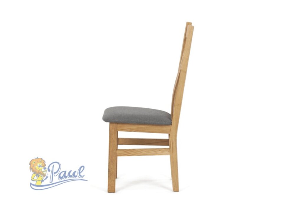 Jídelní židle, přírodní, masiv, C-2100 GREY2