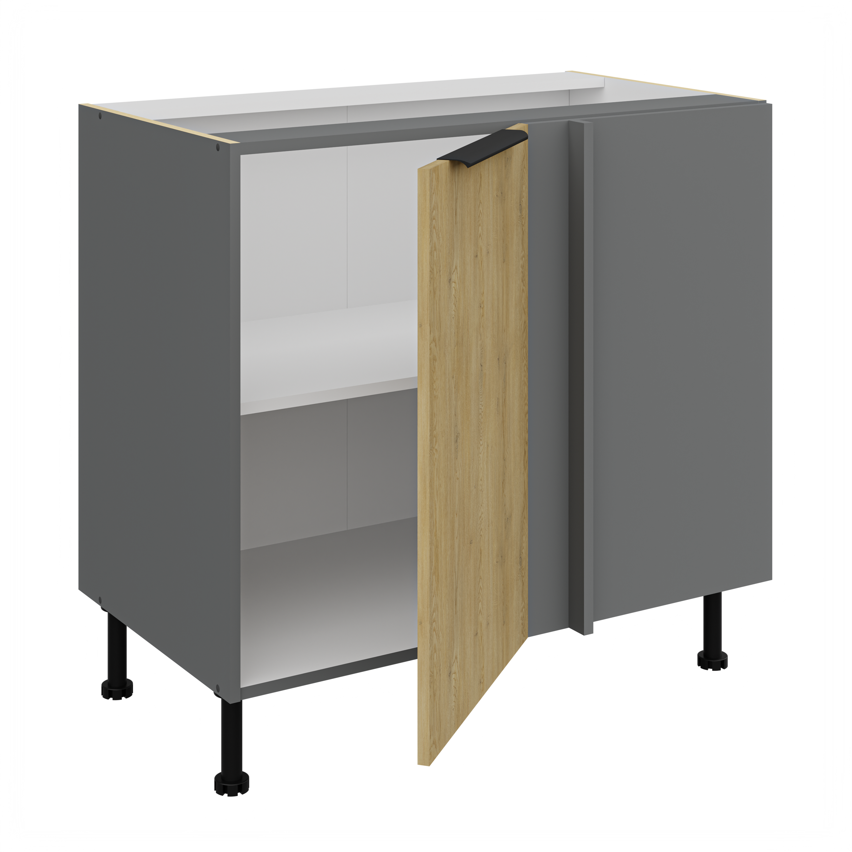 Spodní rohová skříňka Cremona ANT 90x90 DN 2F BB