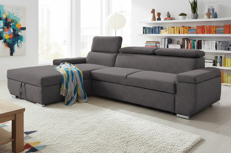 Sedací souprava Lars - Logan Graphite