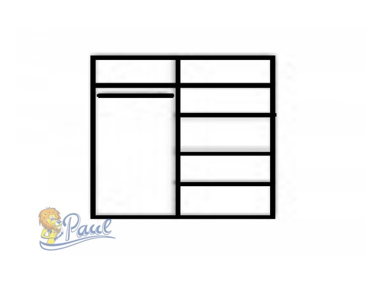 Šatní skříň Karo