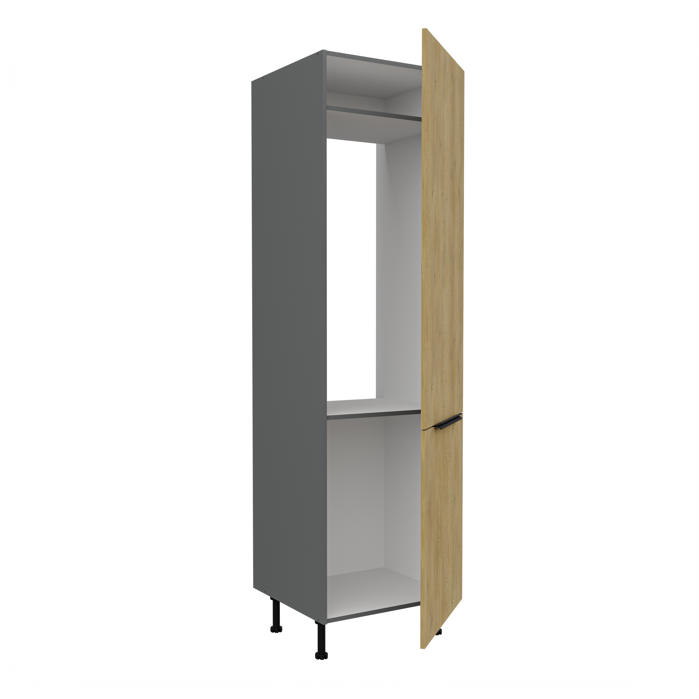 Vysoká skříňka pro vestavnou lednici Cremona ANT 60 LO-210 2F