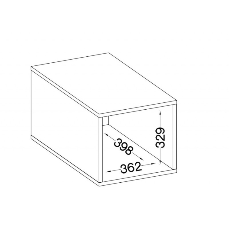 Horní nástavná skříňka Malta 114