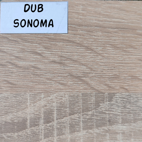 Šatní skříň Bali D 240 cm - Dub sonoma