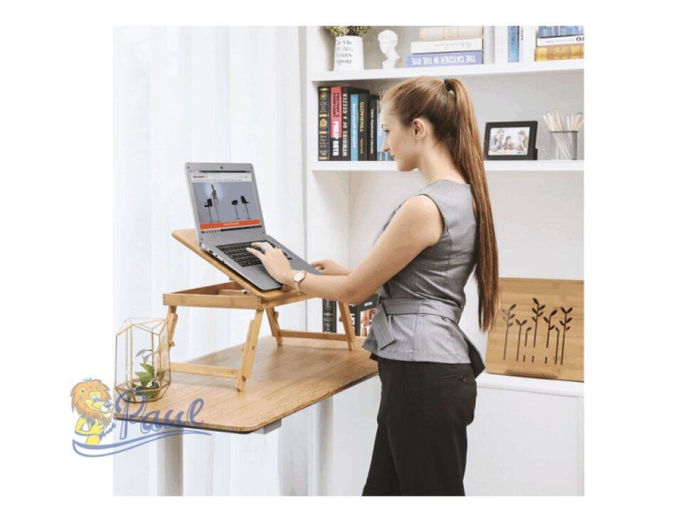 Odkládací stolek 75x35x29cm, bambus, AKF-E1002 NAT