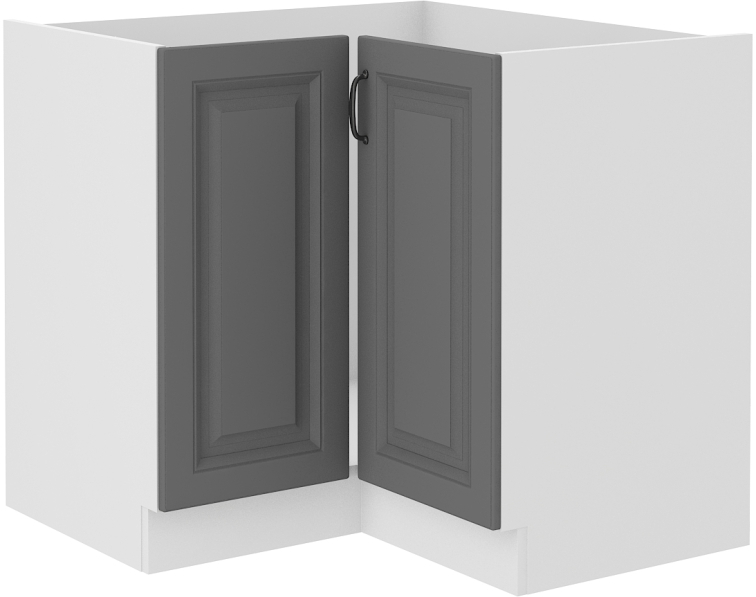 Spodní rohová skříňka Stilo 90x90 DN 2F BB