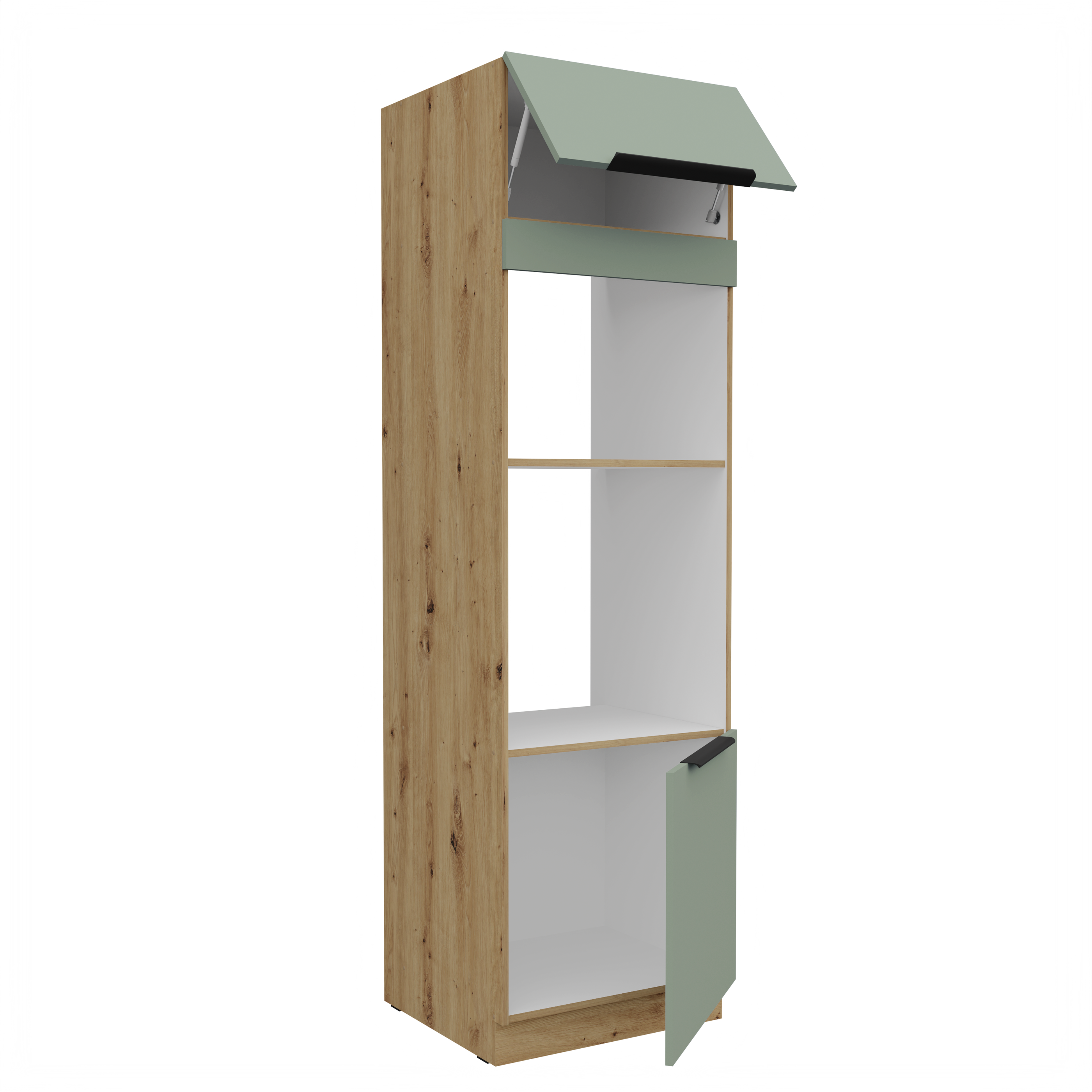 Vysoká skříňka pro vestavnou a mikrovlnou troubu Aria 60 DPM-210 2F