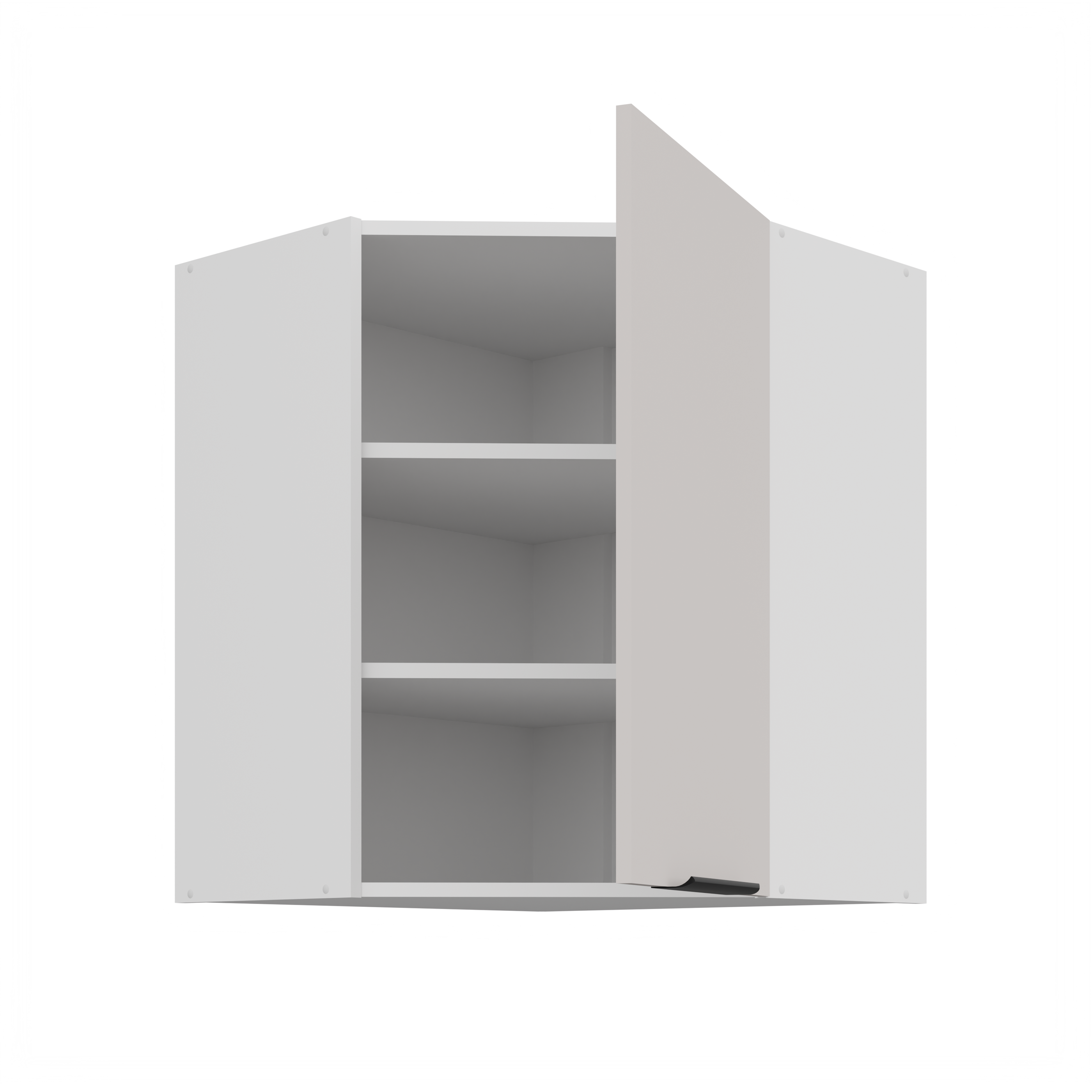 Horní rohová skříňka Como 60x60 GN-72 1F (45°)