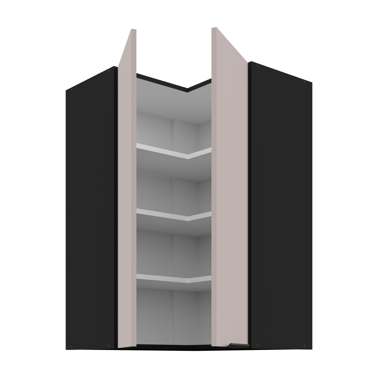 Horní rohová skříňka Arona 60x60 GN-90 2F (90°)