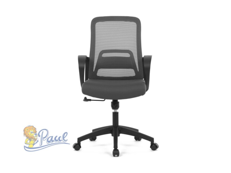 Kancelářská židle, houpací mechanismus, šedá síťovina, KA-S3015 GREY