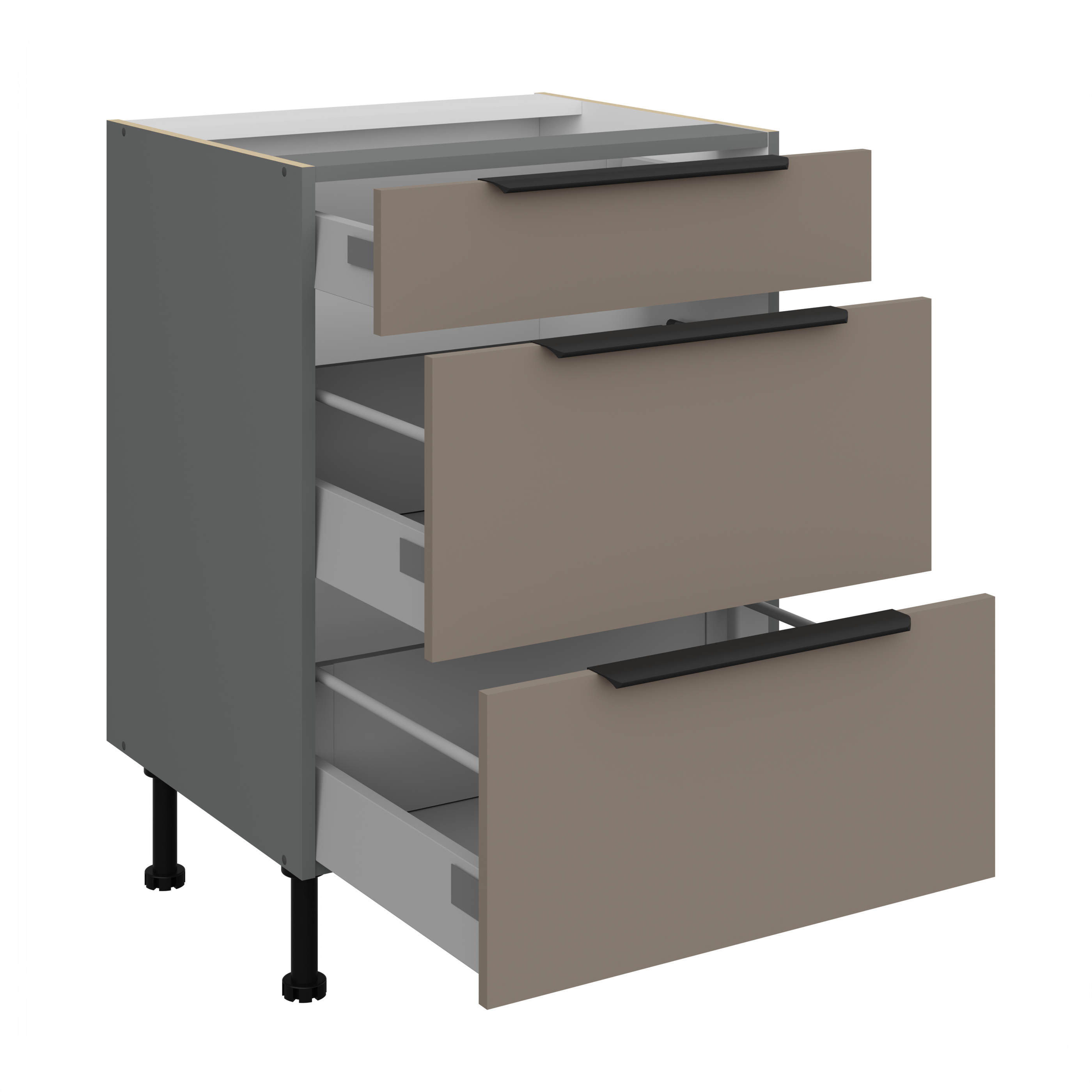 Spodní skříňka Aria ANT 60 D 3S BB - Premium Box