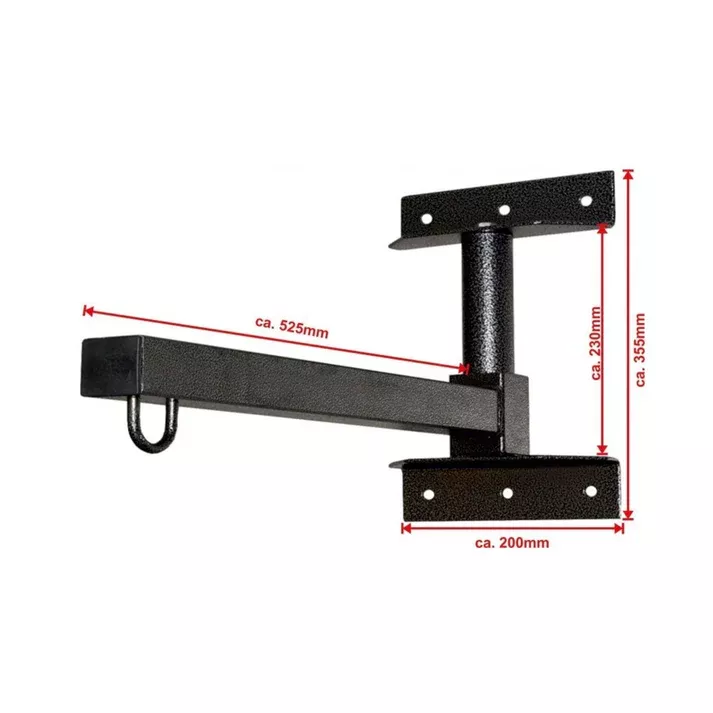 EXCALIBUR Wandhalter für Boxsäcke klappbar