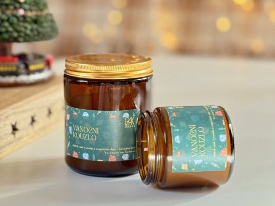 Sójová svíčka Vánoční kouzlo