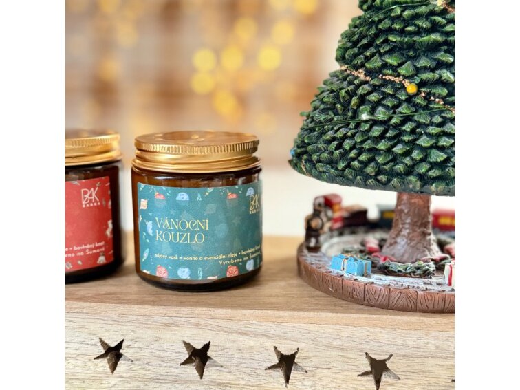 Sójová svíčka Vánoční kouzlo