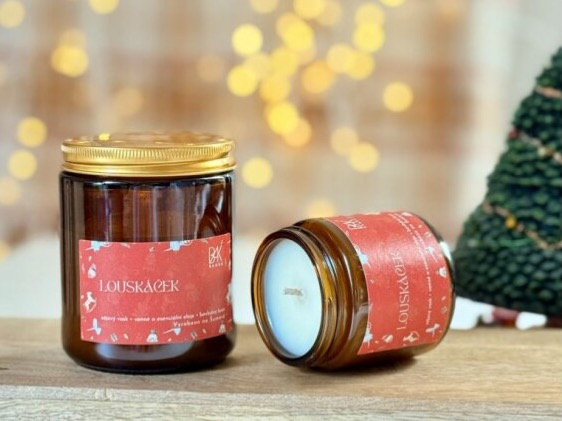 Sójová svíčka Louskáček