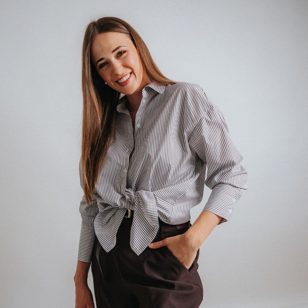 Oversize košile Allva Stripes