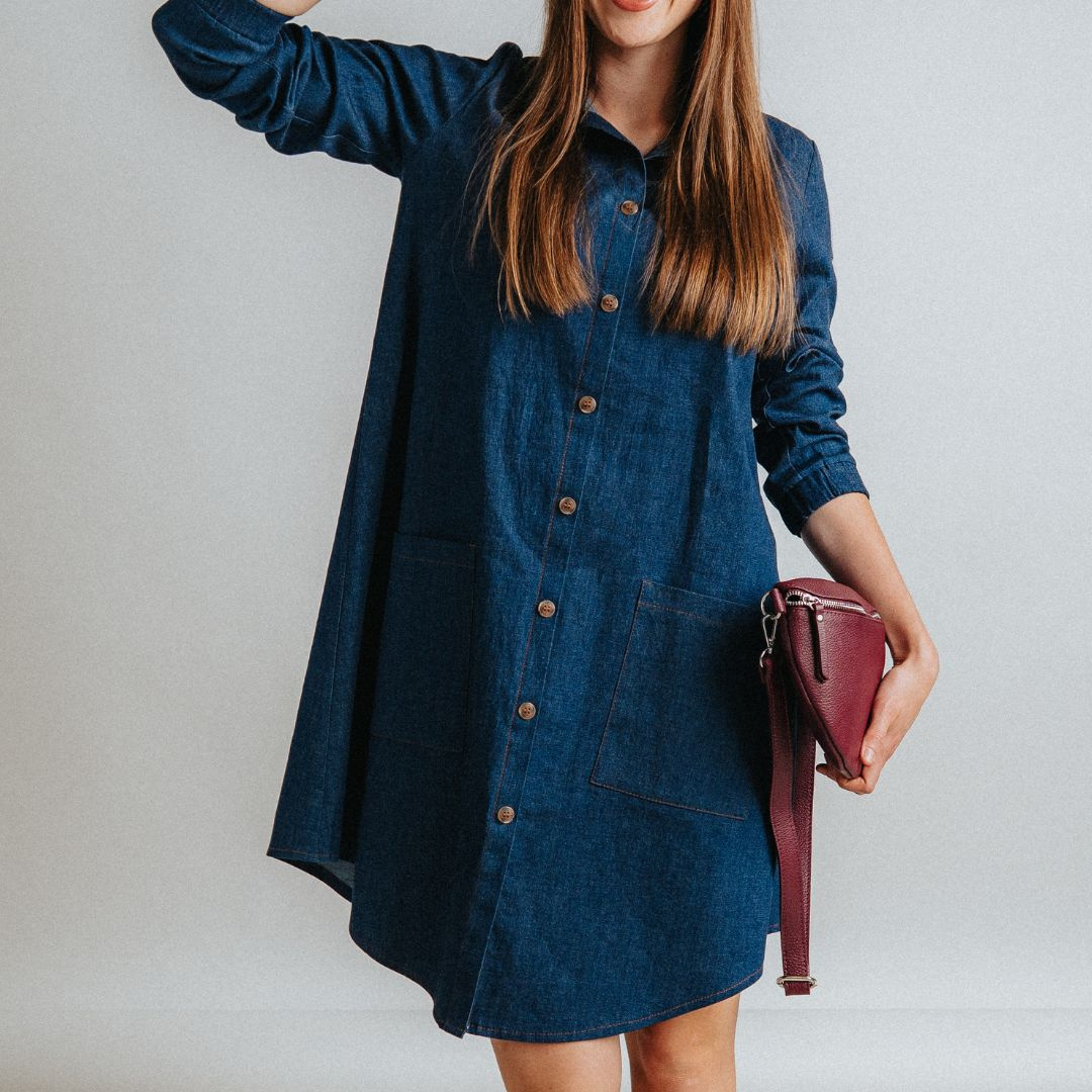 Šaty Taren Denim