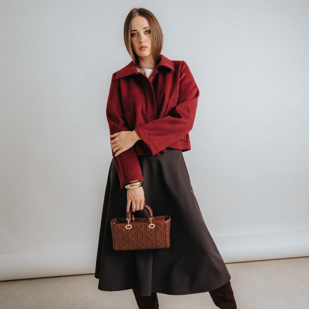 Kabátek Atris Burgundy