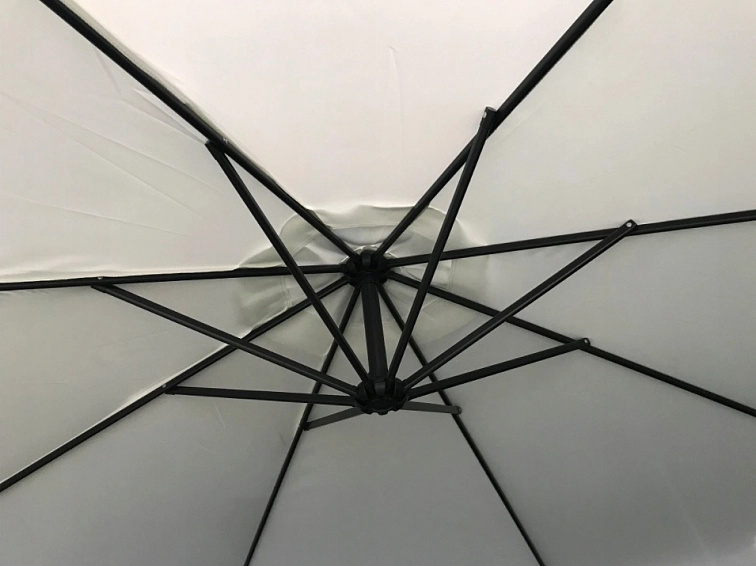 ROMA napernyő, 350 cm, bézs
