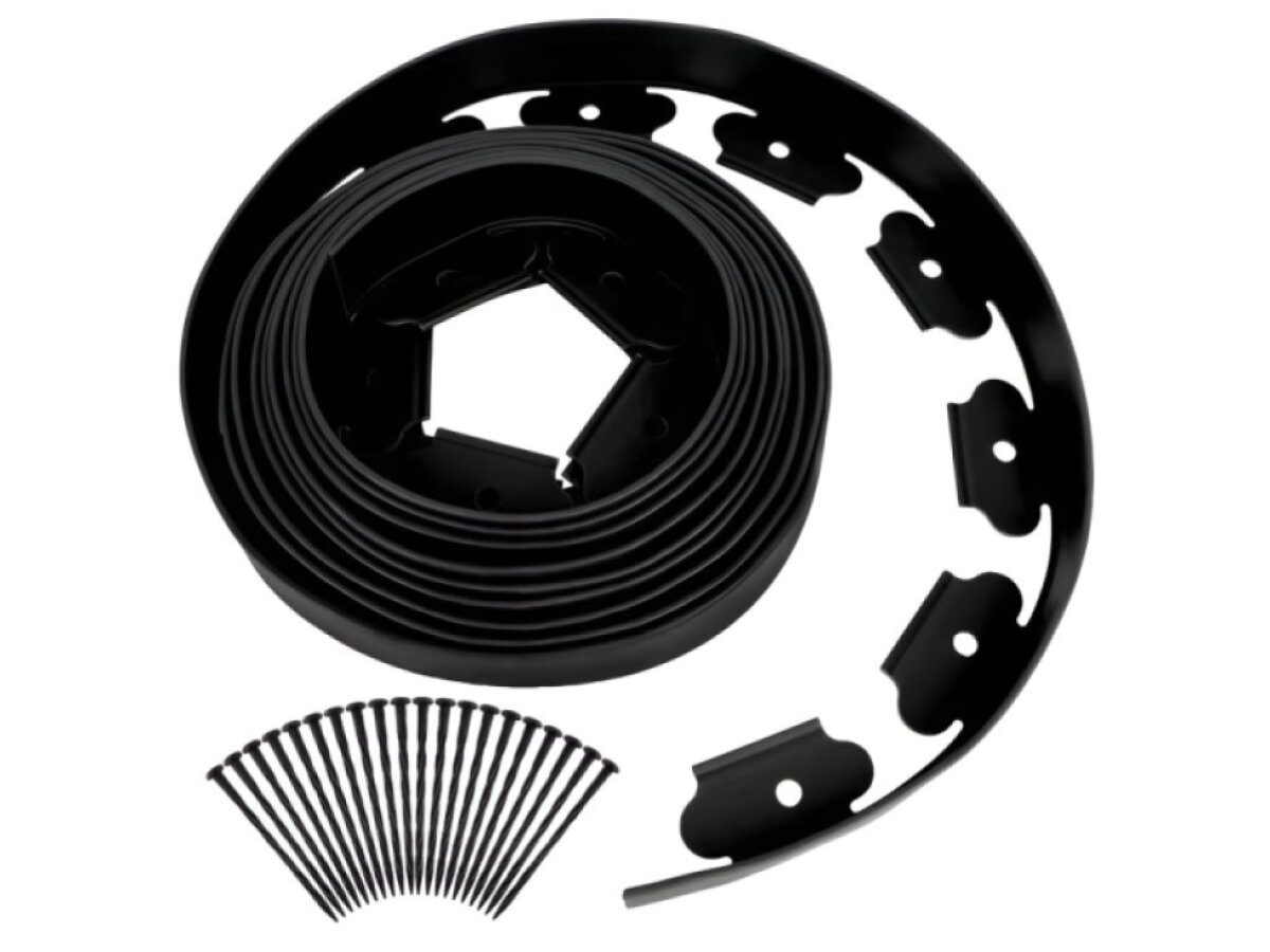 Trávniková obruba PROFITENT 6cmx10bm + 20 kolíkov